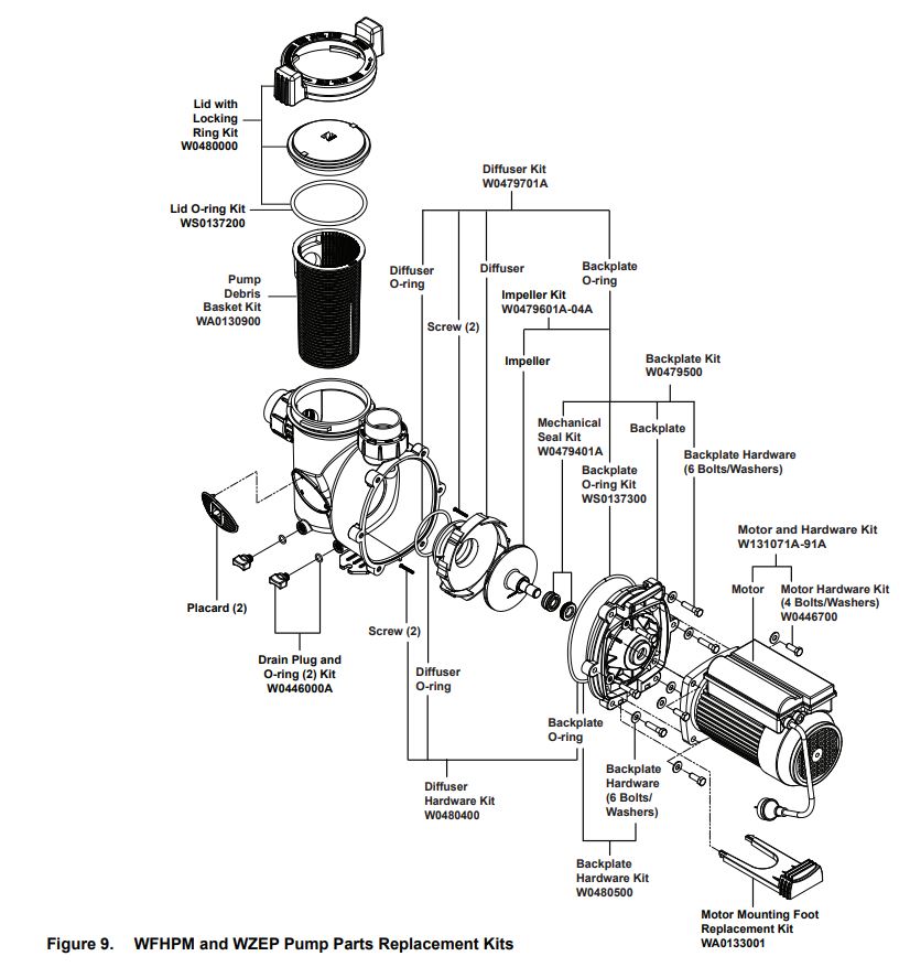Zodiac ePump & E3, Vs & FloPro Pump Basket Genuine Aussie Pool Parts